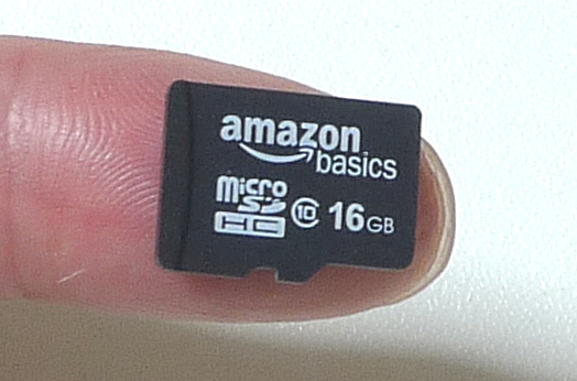 micro SDHCカード 16GB class10