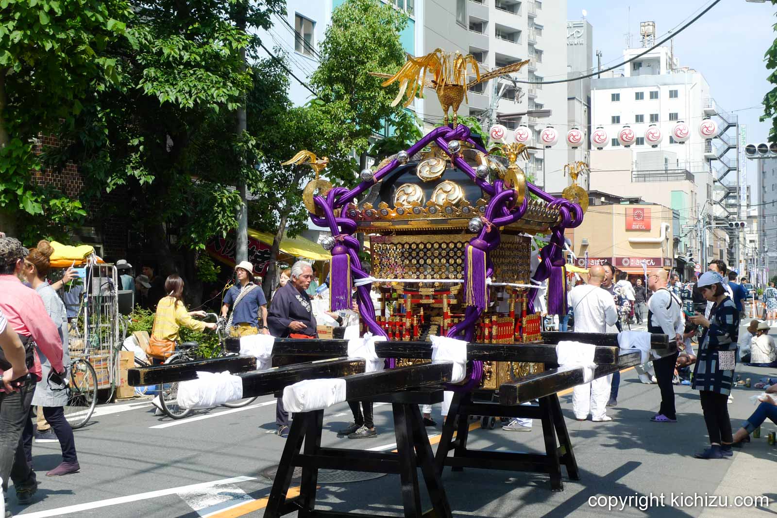 小小野照崎神社の神輿