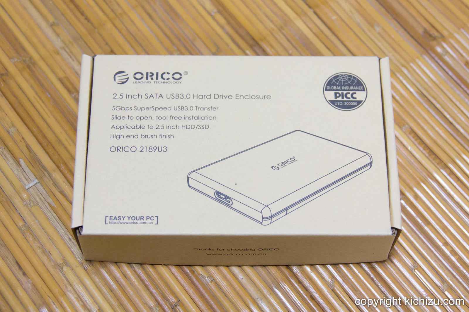 ORICO 2.5インチ HDDケース