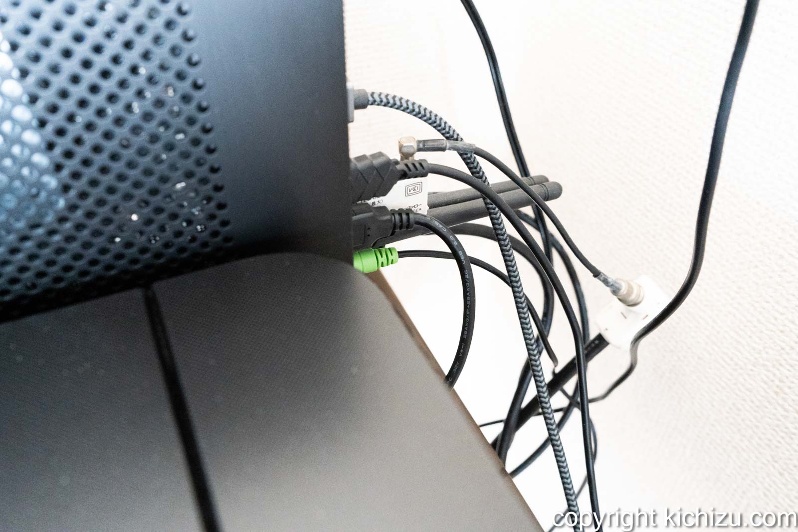 USB ケーブル接続